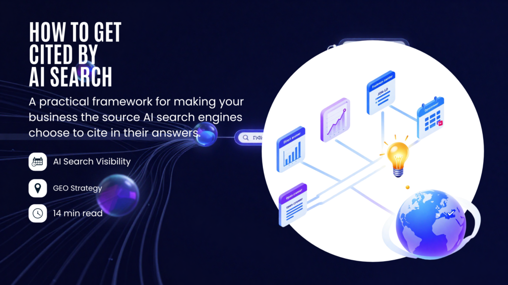 HOW TO GET CITED BY AI SEARCH
